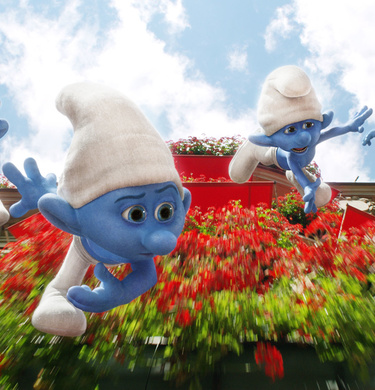 THE SMURFS 2 hero banner