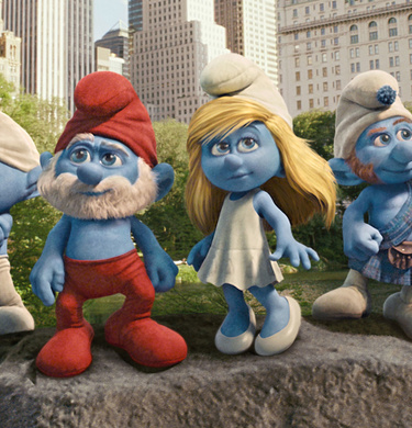 THE SMURFS hero banner